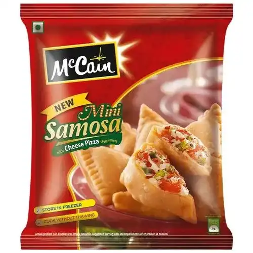 McCain Cheese Pizza Mini Samosa 240GM